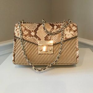 Michael Kors Straw Python Capsule bag